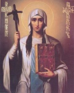 Entrance of Saint Nino (Nina) the Enlightener of Georgia — May 19 – Old Style / June 1 – New Style