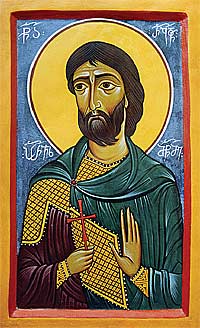 Saint Razhden Protomratyr of the Georgia