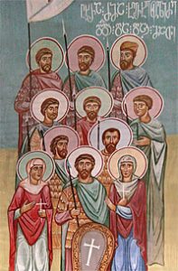The Nine Kherkheulidze Brothers and Their Mother and Sister and Nine Thousand Martyrs of Marabda (†1625) — August 3 – Old Style / August 16 – New Style