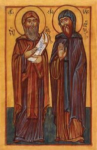 Venerable Giorgi the Scribe and His Brother Saba, of Khakhuli (11th century) — December 19 – Old Style / January 1 – New Style