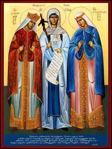 Saints Salome of Ujarma and Perozhavra of Sivnia (4th century)