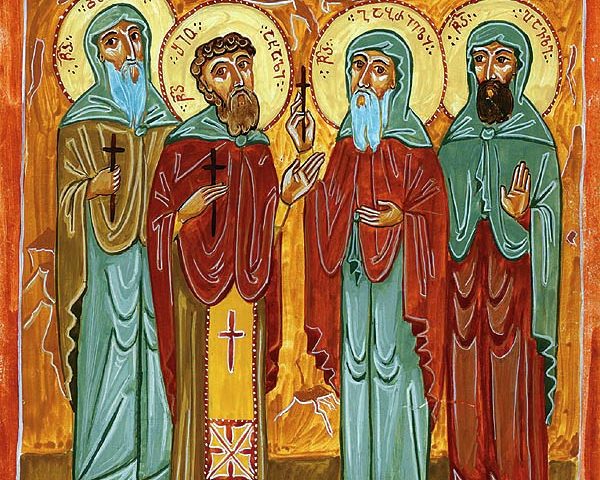 Holy Fathers Shio the New, David, Gabriel and Paul of Gareji — June 1 / June 14 (Julian Calendar)