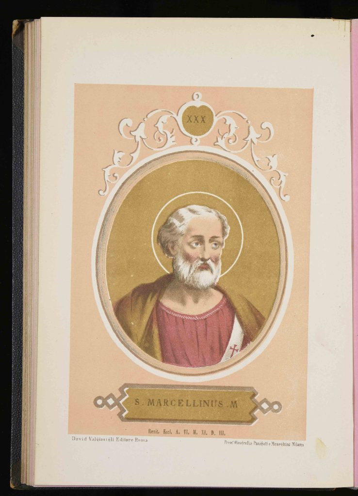 Hieromartyr Marcellinus Pope of Rome — Orthodox icon