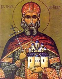 Holy Right-Believing Prince Lazar of Serbia