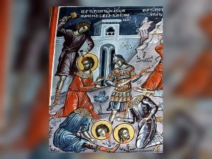 Holy Martyrs Manuel, Sabael, and Ishmael — June 17 – Old Style / June 30 – New Style
