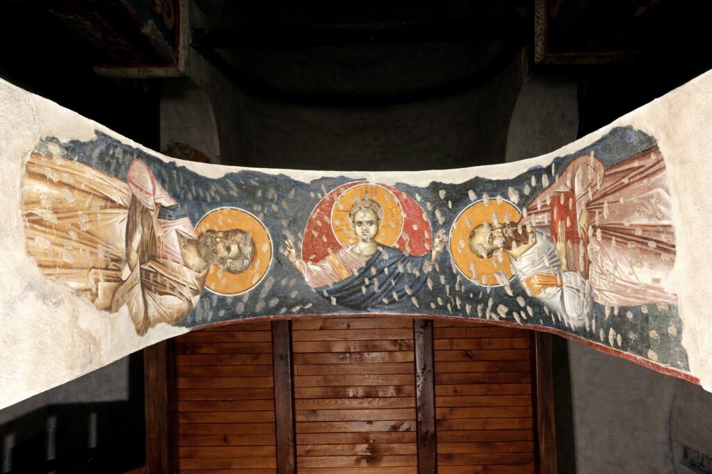 Saints Peter and Paul Apostles Orthodox Fresco