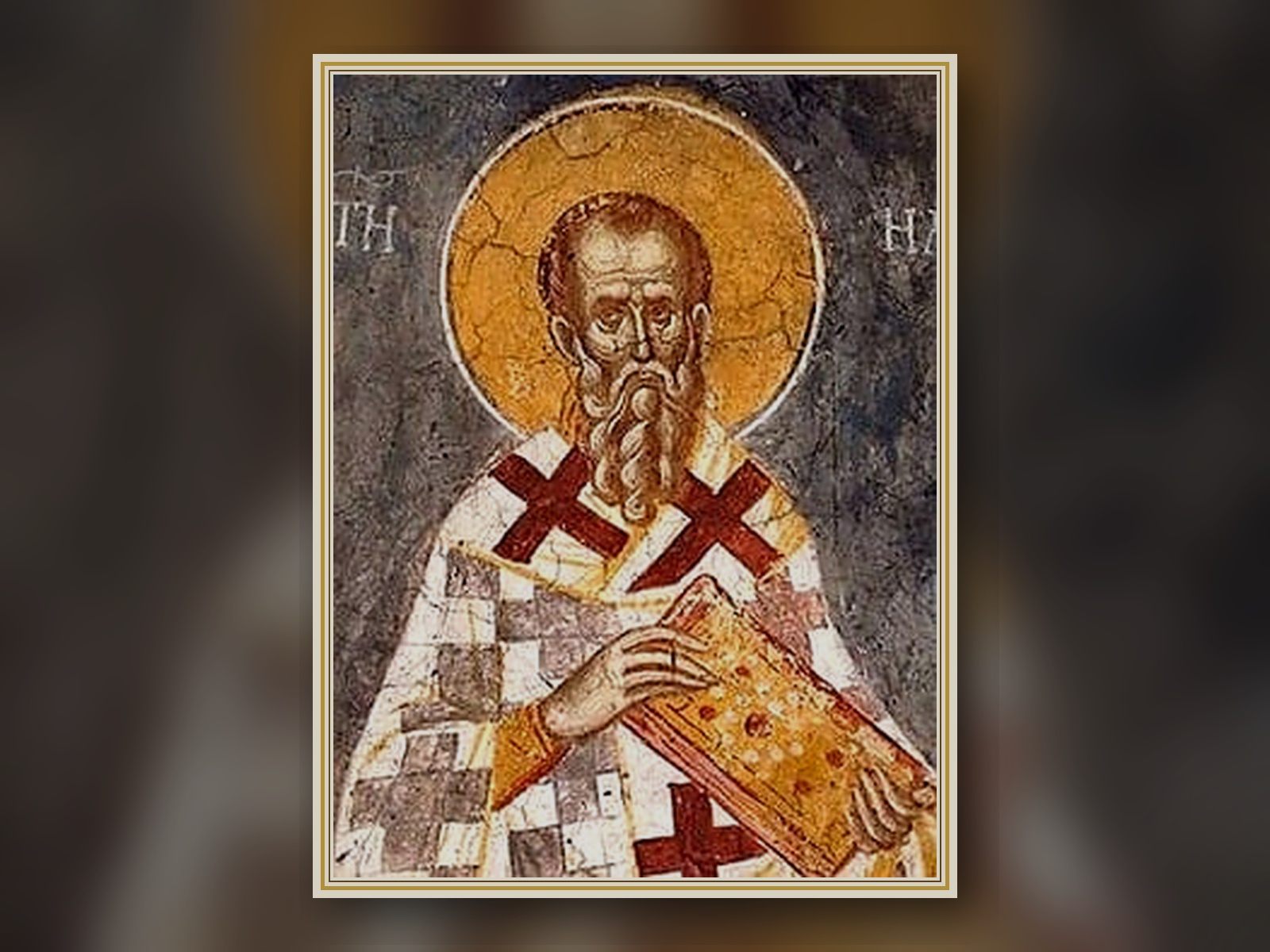 Saint Bassianus, Bishop of Lodi icon