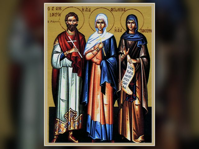 Venerable Theophanes of Antioch and Saint Pansemne — June 10 – Old Style / June 23 – New Style