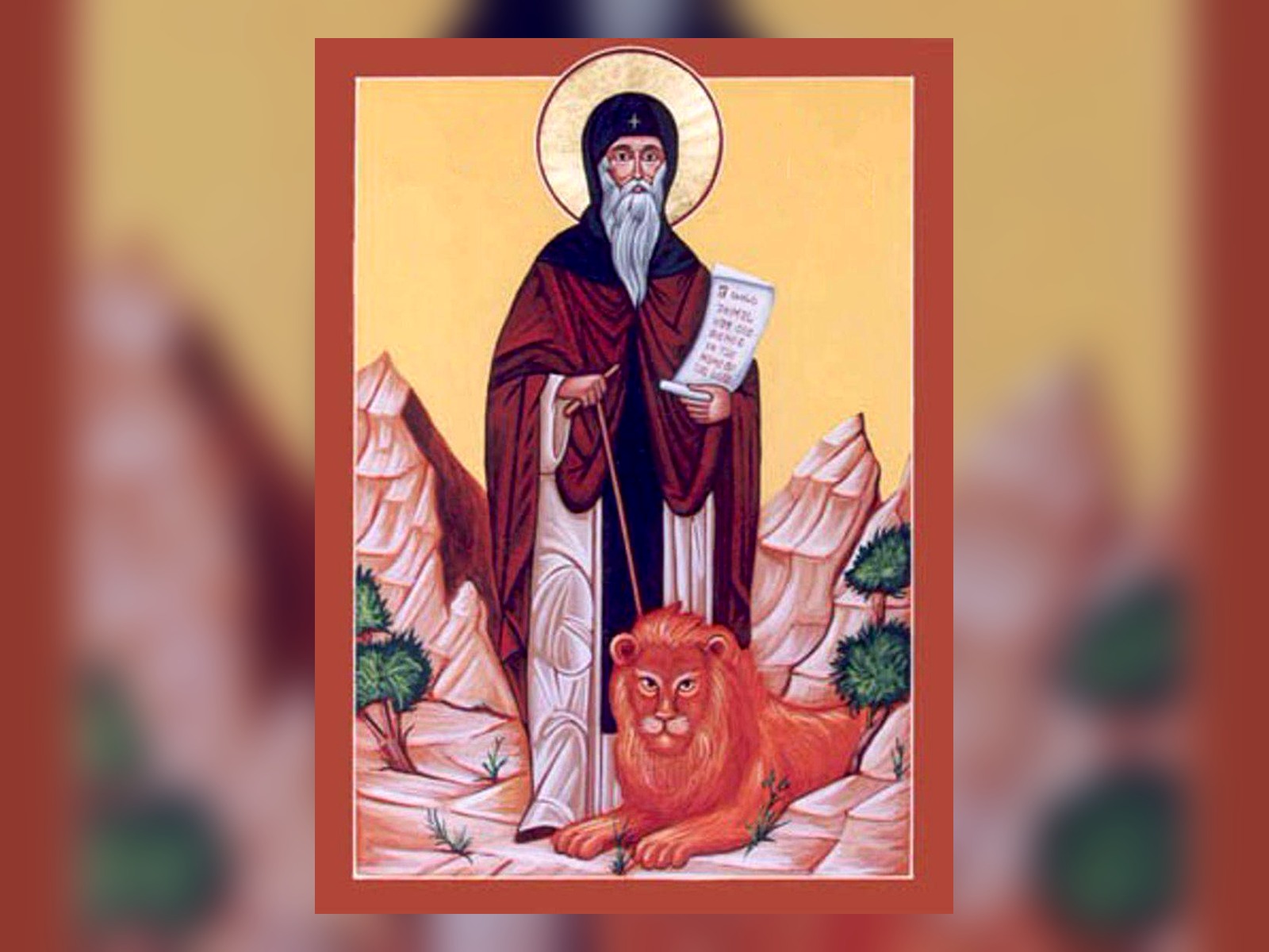 Icon of Venerable Zosimas the Phoenician