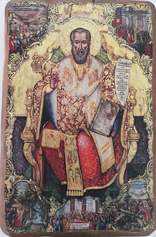 Saint Myron the Wonderworker, Bishop of Crete — August 8 / August 21 (Julian Calendar)