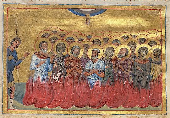 The Holy 156 Martyrs: Peleus and Nilus, Bishops of Egypt, Zeno the Presbyter, Patermuthius, Elias and Others (†c. 310) — September 17 / September 30 (Julian Calendar)