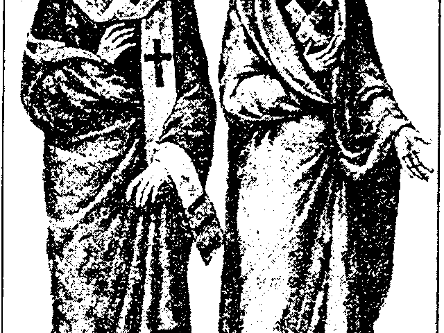 Holy Apostles Evodius (†66) and Onesiphorus (†after 67) of the Seventy — September 7 / September 20 (Julian Calendar)