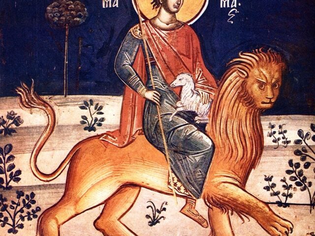 Holy Martyr Mamas of Caesarea (†275) and His Parents Theodotus and Rufina (3rd c.) — September 2 / September 15 (Julian Calendar)