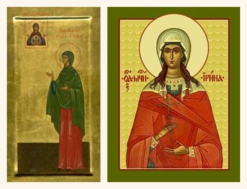 Holy Martyrs Sophia and Irene (3rd century) — September 18 / October 1 (Julian Calendar)