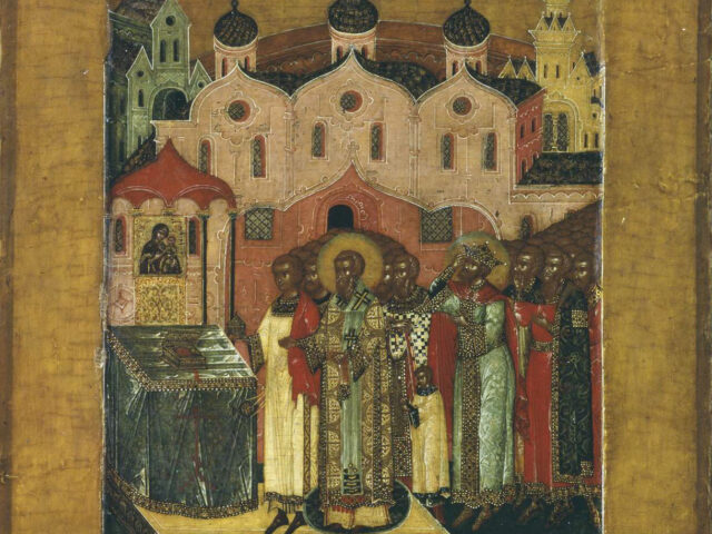 Placing of the Precious Sash of the Most Holy Theotokos — August 31 / September 13 (Julian Calendar)