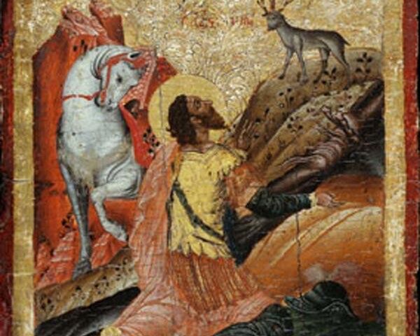 Great Martyr Eustathius Placidas, His Wife Theopista, and Their Sons Agapius and Theopistus — September 20 / October 3 (Julian Calendar)