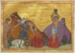 Holy Martyrs Carpus, Bishop of Thyatira, Papylus the Deacon, Agathodorus and Agathonica (†251) — October 13 / October 26 (Julian Calendar)