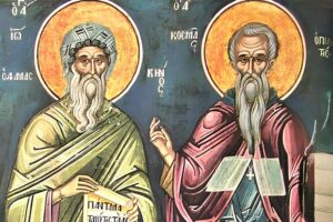 Venerable Cosmas of Maiuma, Bishop and Hymnographer (†c. 787) — October 12 / October 25 (Julian Calendar)