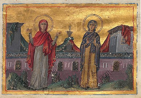 Venerable Xanthippe and Polyxena of Spain (†c. 109) — September 23 / October 6 (Julian Calendar)